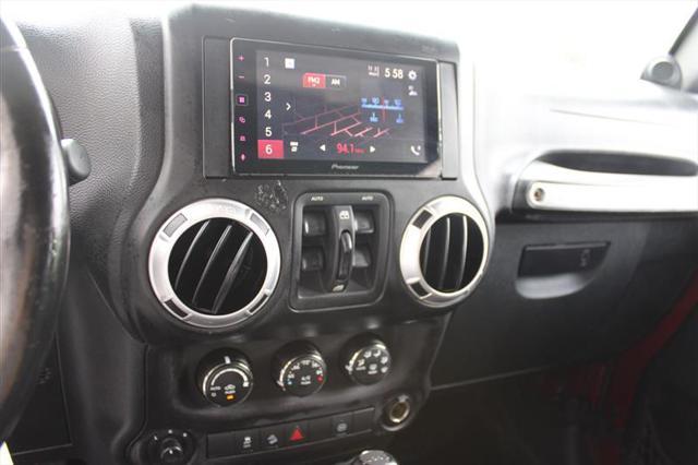 used 2012 Jeep Wrangler Unlimited car, priced at $15,999