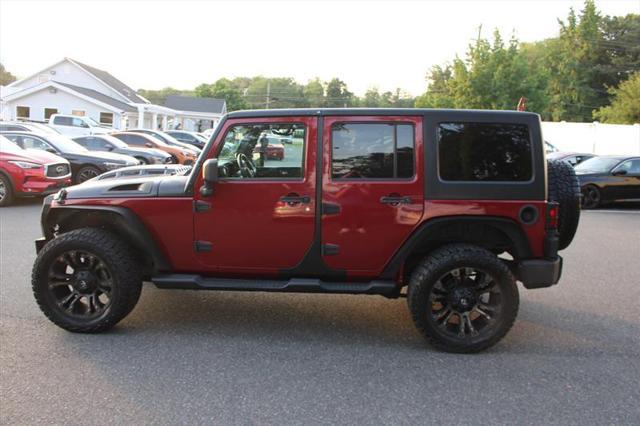 used 2012 Jeep Wrangler Unlimited car, priced at $13,999