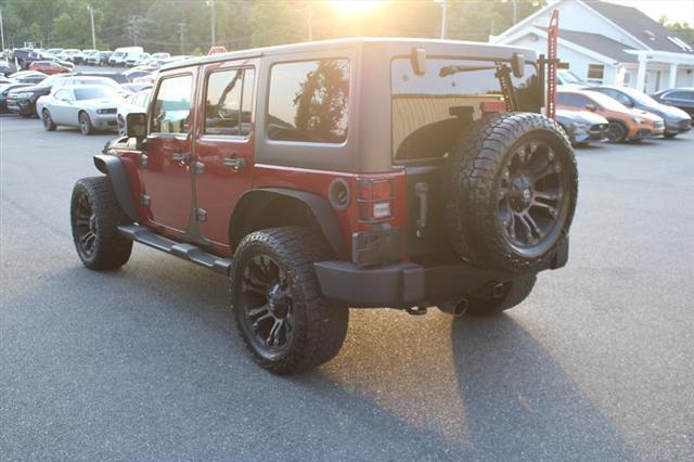 used 2012 Jeep Wrangler Unlimited car, priced at $13,999