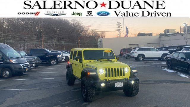 used 2022 Jeep Wrangler Unlimited car, priced at $39,301