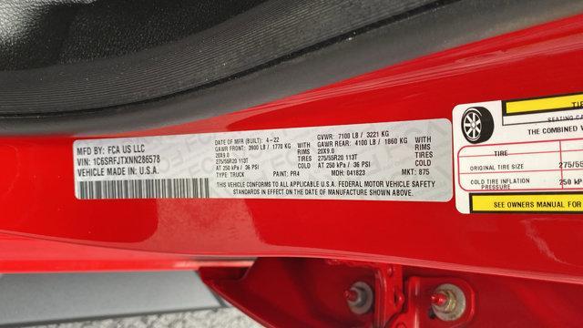 used 2022 Ram 1500 car, priced at $42,490