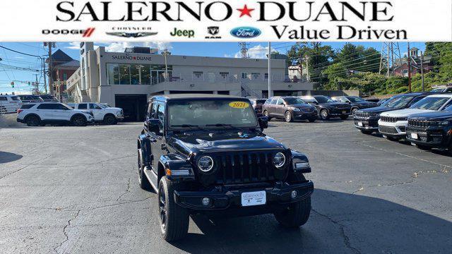 used 2021 Jeep Wrangler Unlimited car, priced at $38,544