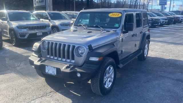 used 2018 Jeep Wrangler Unlimited car, priced at $23,877