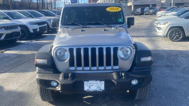 used 2018 Jeep Wrangler Unlimited car, priced at $23,877