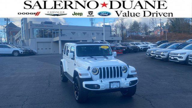 used 2021 Jeep Wrangler Unlimited car, priced at $38,750