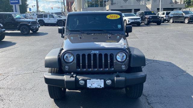 used 2016 Jeep Wrangler Unlimited car, priced at $22,792