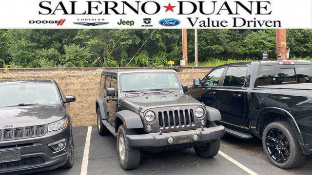 used 2016 Jeep Wrangler Unlimited car, priced at $24,577