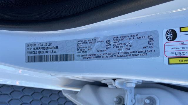 used 2022 Ram 1500 car, priced at $33,612