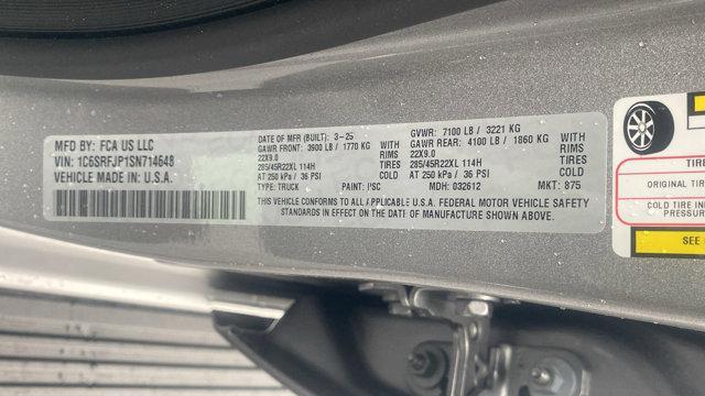 new 2025 Ram 1500 car, priced at $68,865