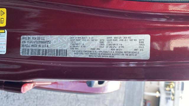 used 2021 Jeep Wrangler Unlimited car, priced at $41,222