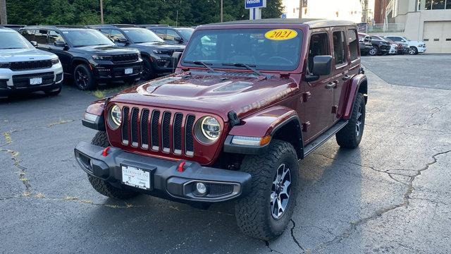 used 2021 Jeep Wrangler Unlimited car, priced at $41,222