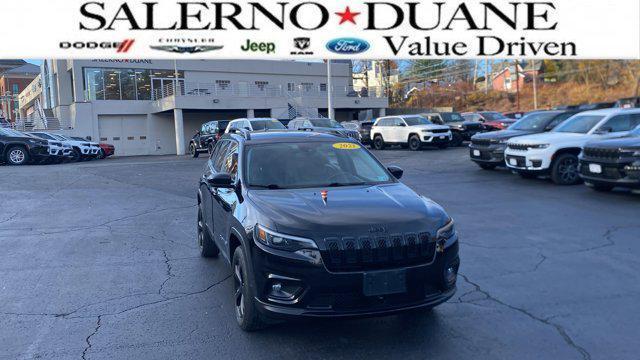 used 2021 Jeep Cherokee car, priced at $17,877