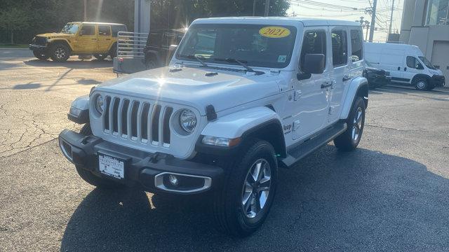 used 2021 Jeep Wrangler Unlimited car, priced at $33,544