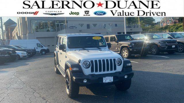 used 2020 Jeep Wrangler Unlimited car, priced at $28,388