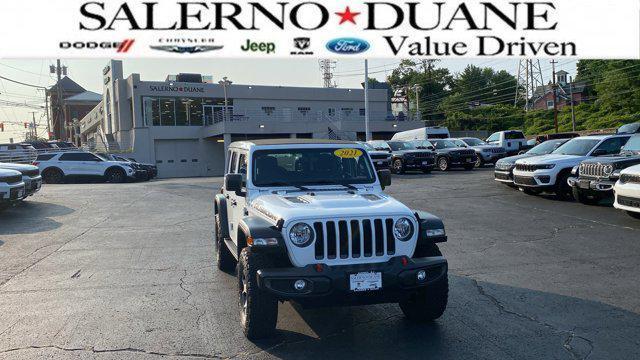 used 2021 Jeep Wrangler Unlimited car, priced at $38,644