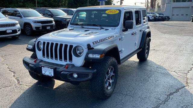 used 2021 Jeep Wrangler Unlimited car, priced at $38,644