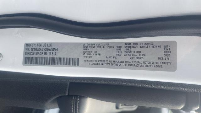new 2025 Jeep Grand Cherokee L car, priced at $41,125