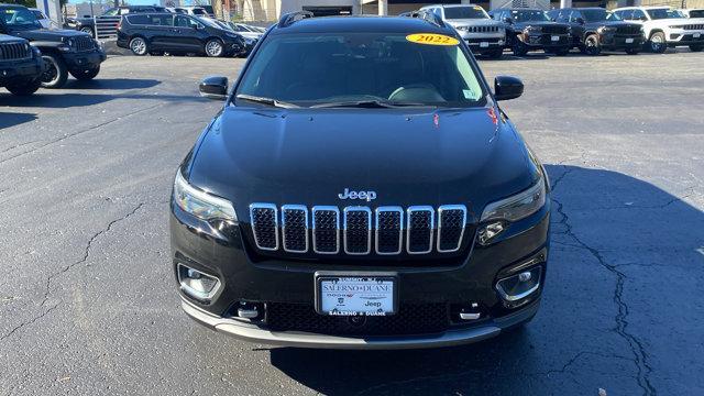 used 2022 Jeep Cherokee car, priced at $25,225