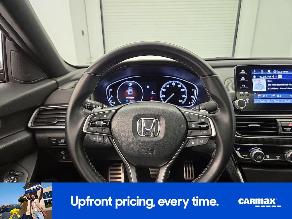 used 2021 Honda Accord car, priced at $27,998