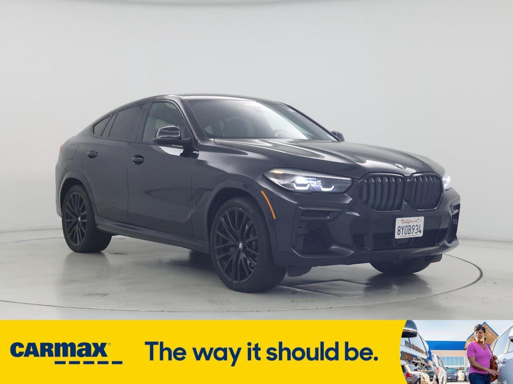 used 2022 BMW X6 car, priced at $55,998