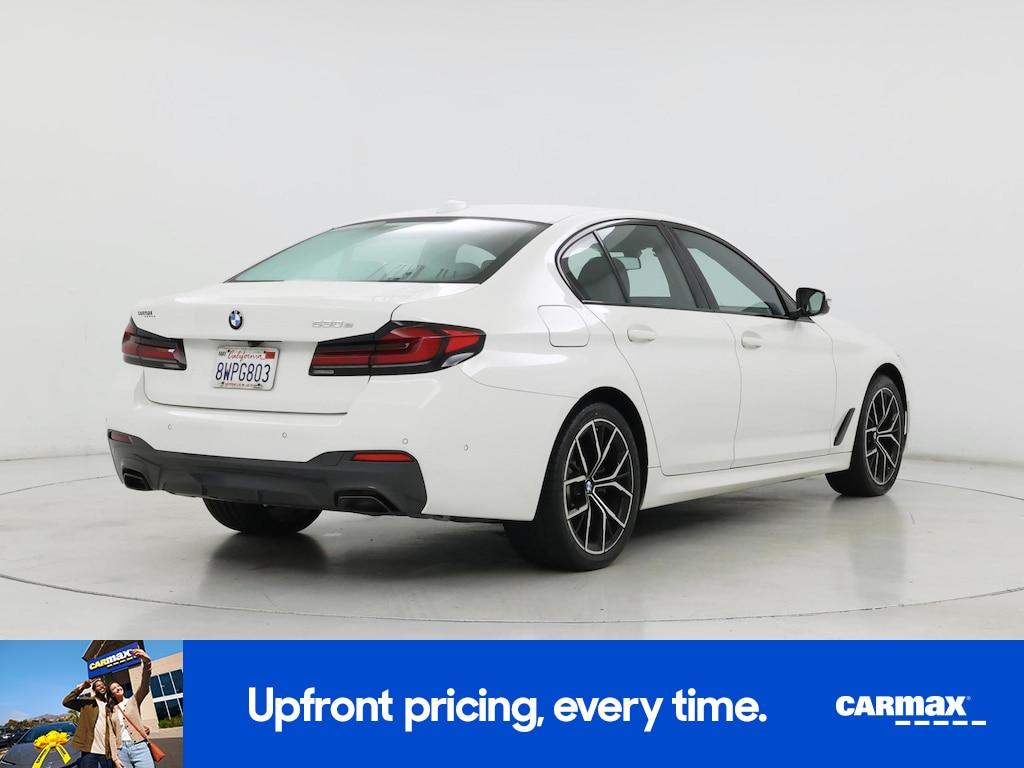 used 2021 BMW 530e car, priced at $27,998