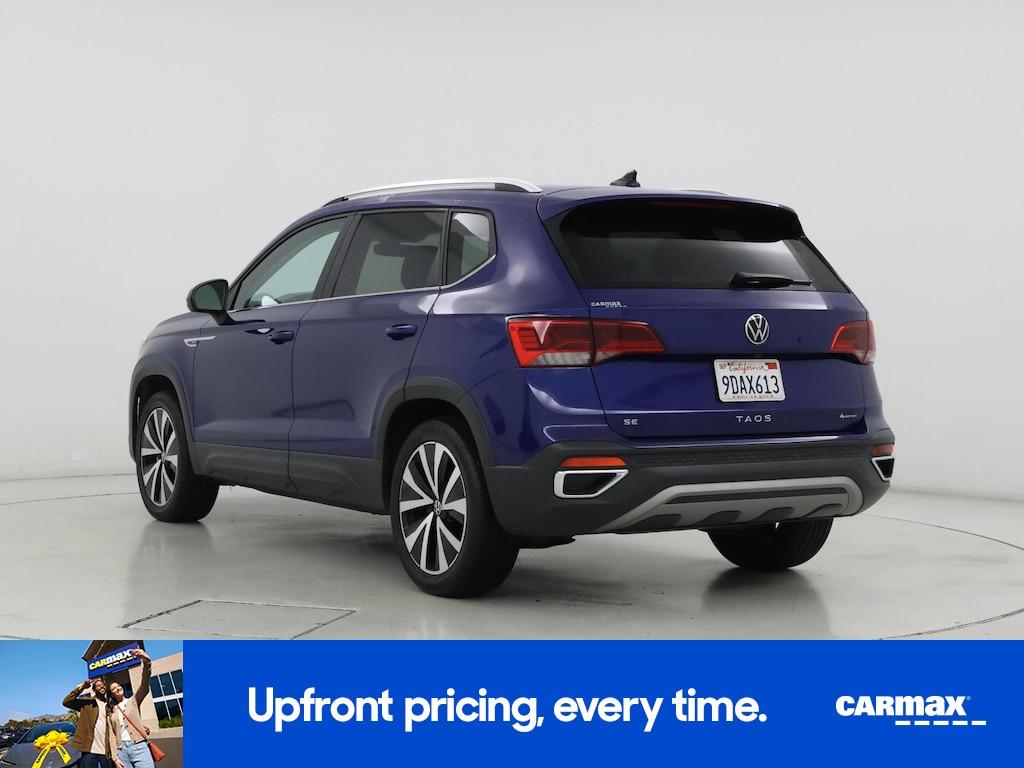used 2023 Volkswagen Taos car, priced at $20,998