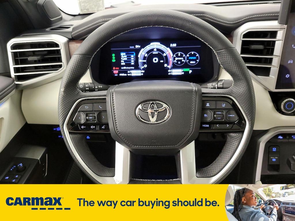 used 2023 Toyota Tundra Hybrid car, priced at $63,998