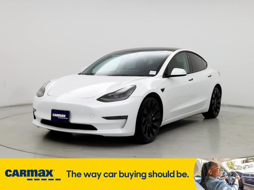 used 2023 Tesla Model 3 car, priced at $31,998