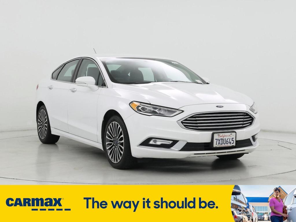 used 2017 Ford Fusion car, priced at $13,998