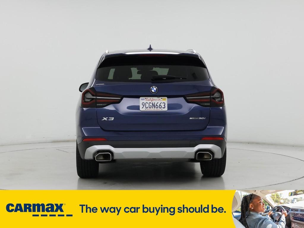 used 2022 BMW X3 car, priced at $33,998