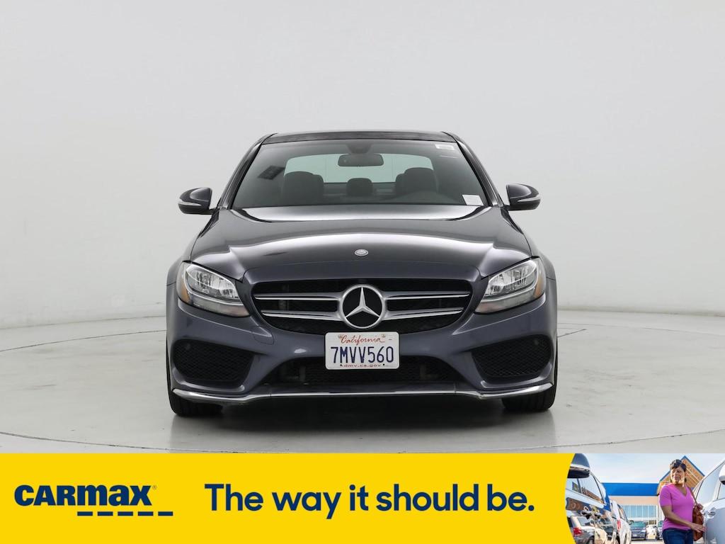used 2015 Mercedes-Benz C-Class car, priced at $18,998