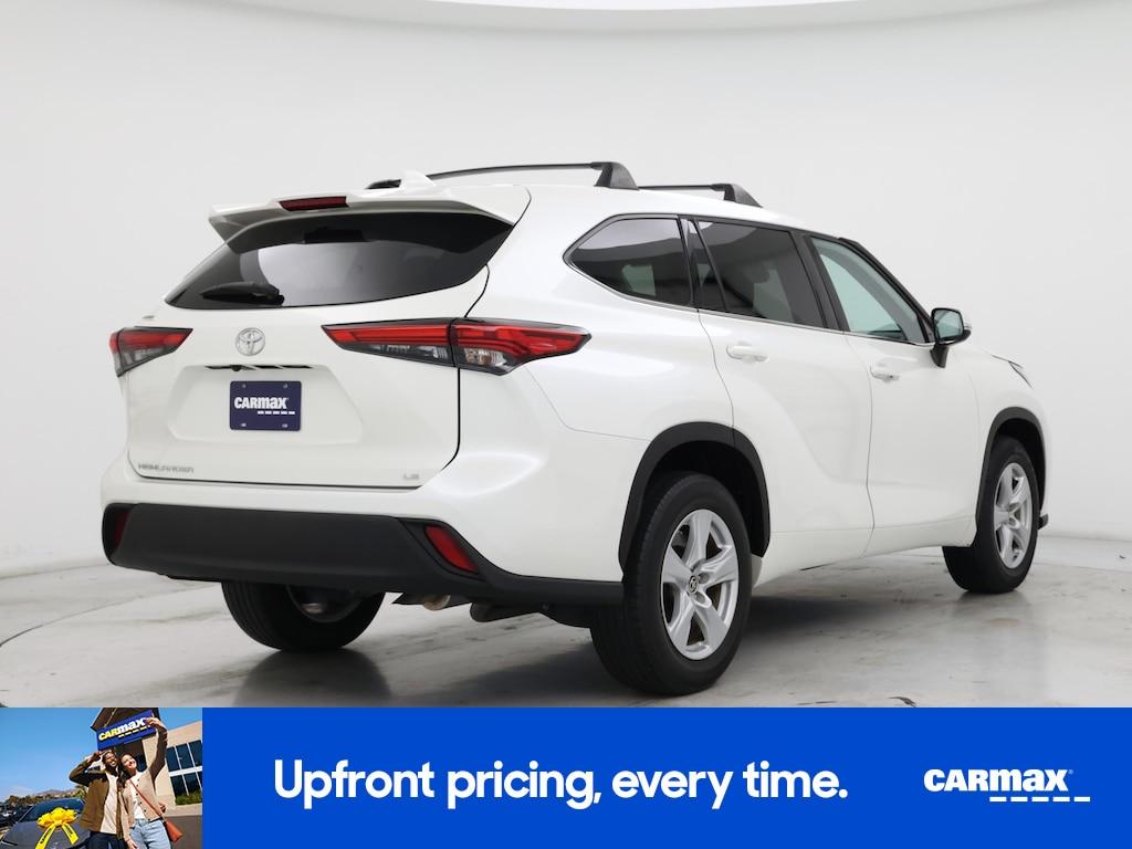 used 2021 Toyota Highlander car, priced at $29,998