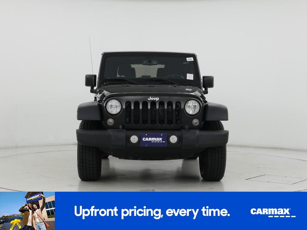 used 2017 Jeep Wrangler car, priced at $19,998