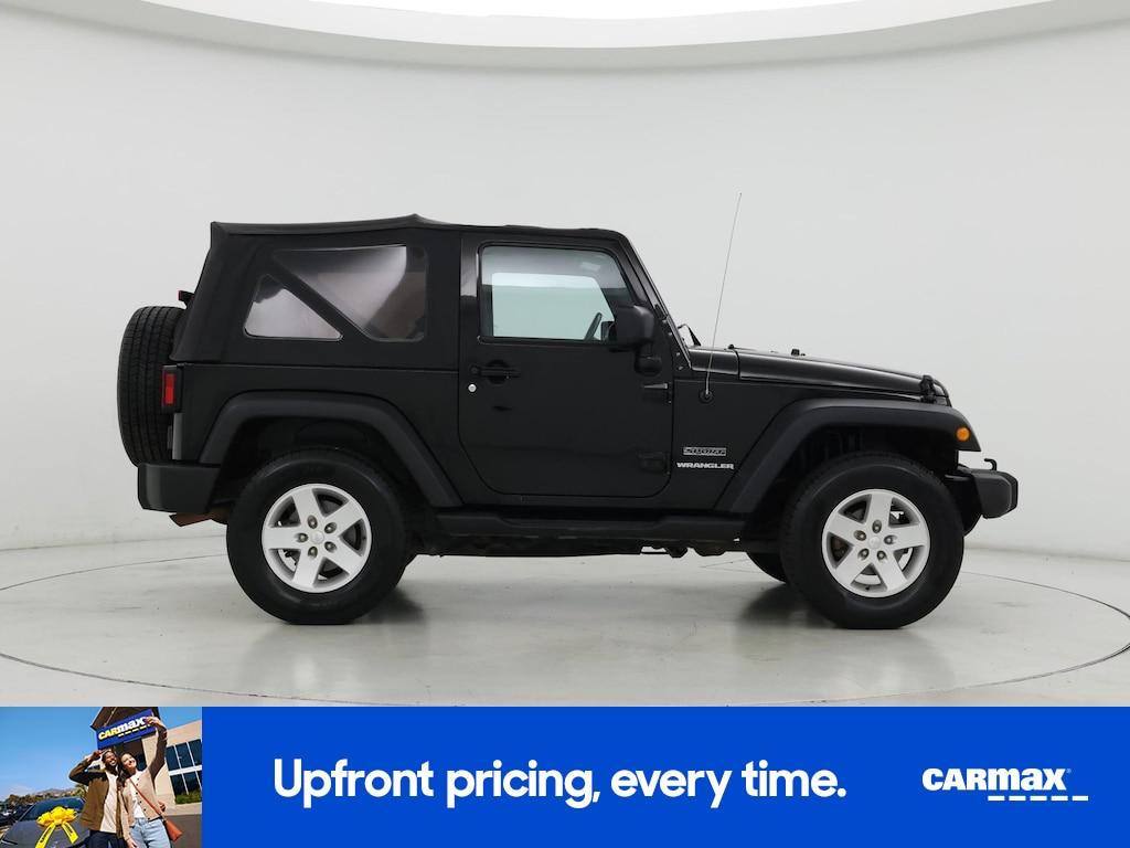 used 2017 Jeep Wrangler car, priced at $19,998