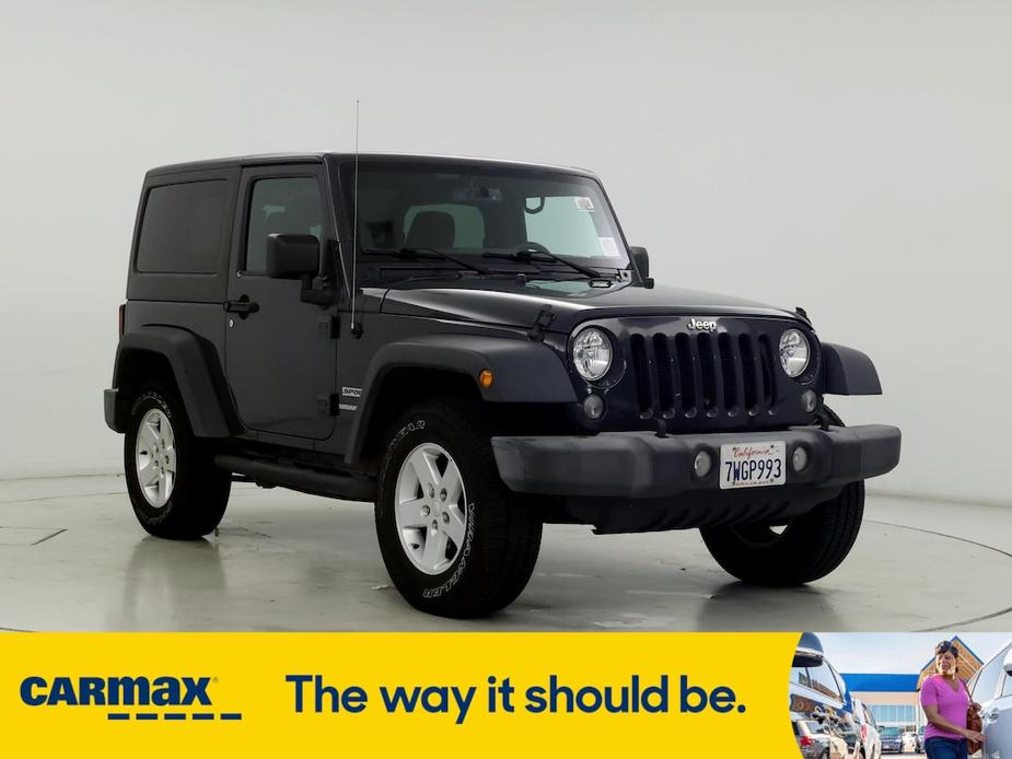 used 2017 Jeep Wrangler car, priced at $18,998