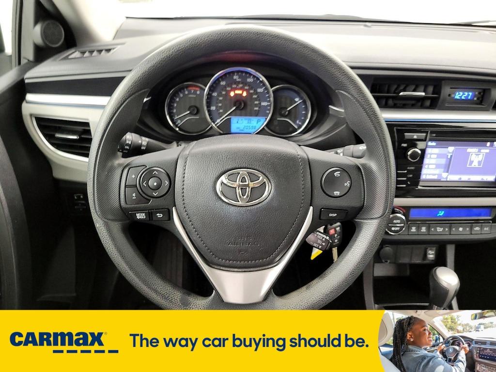 used 2015 Toyota Corolla car, priced at $18,998