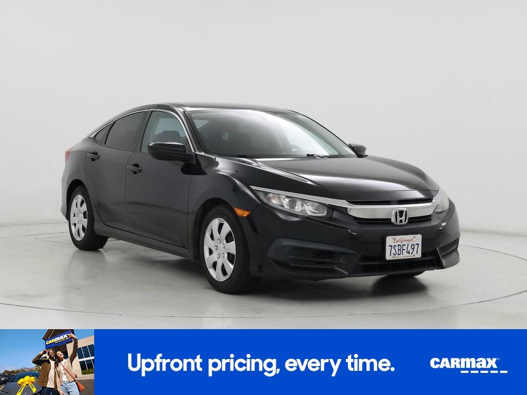used 2016 Honda Civic car, priced at $14,998