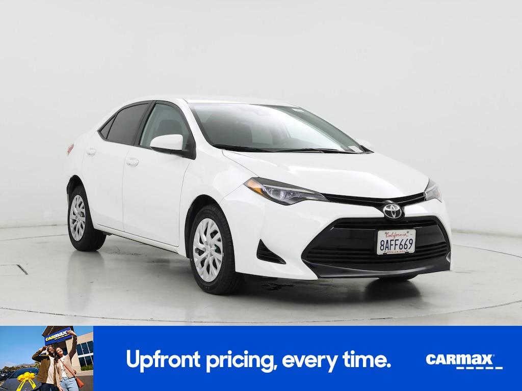used 2017 Toyota Corolla car, priced at $17,998