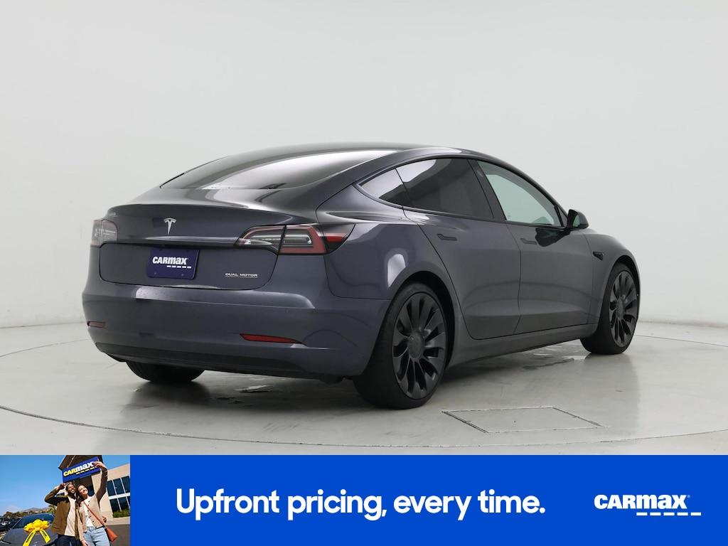 used 2022 Tesla Model 3 car, priced at $32,998