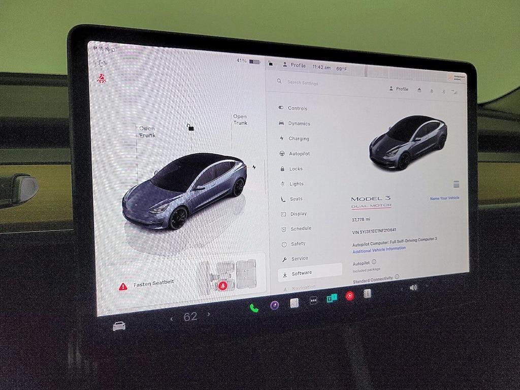 used 2022 Tesla Model 3 car, priced at $32,998