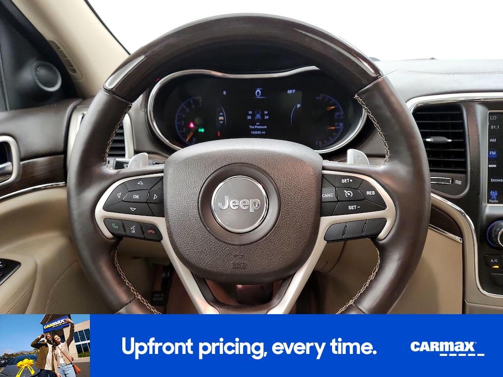 used 2016 Jeep Grand Cherokee car, priced at $14,998