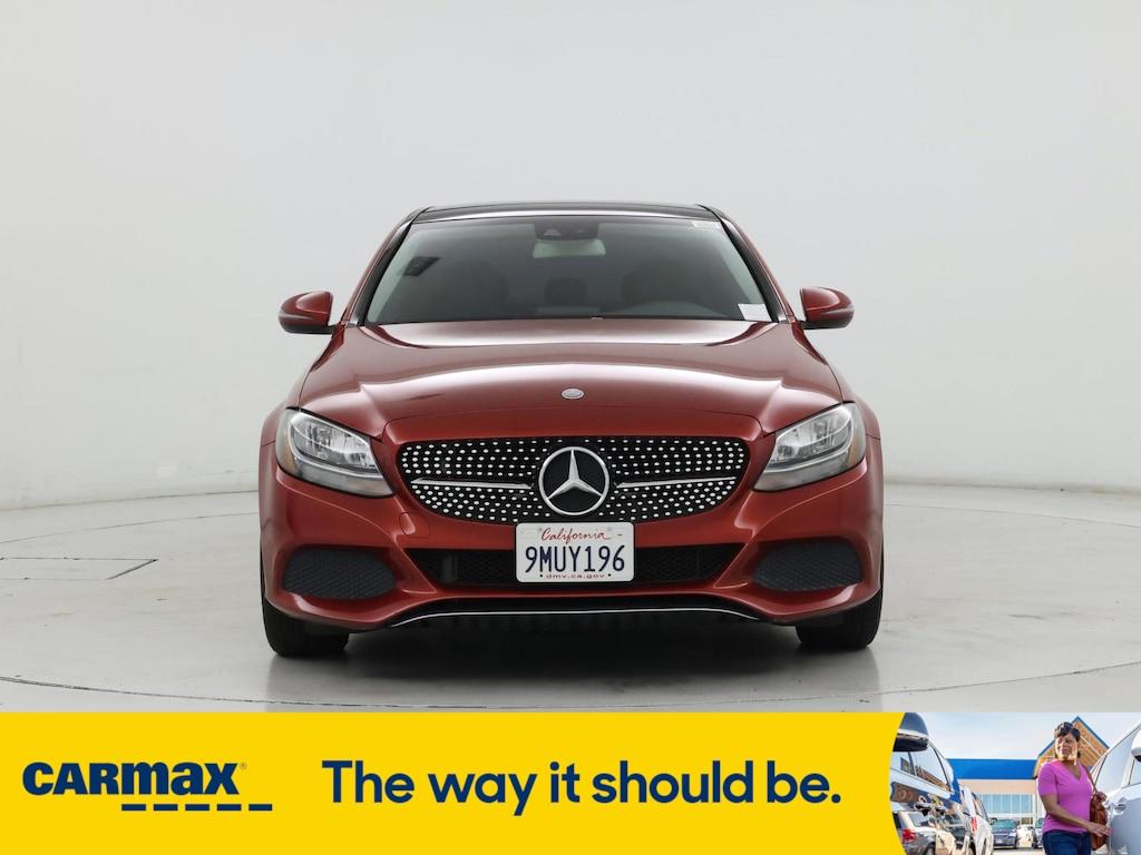 used 2017 Mercedes-Benz C-Class car, priced at $17,998