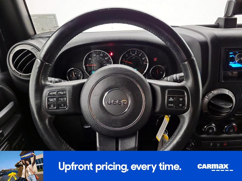 used 2015 Jeep Wrangler car, priced at $18,998