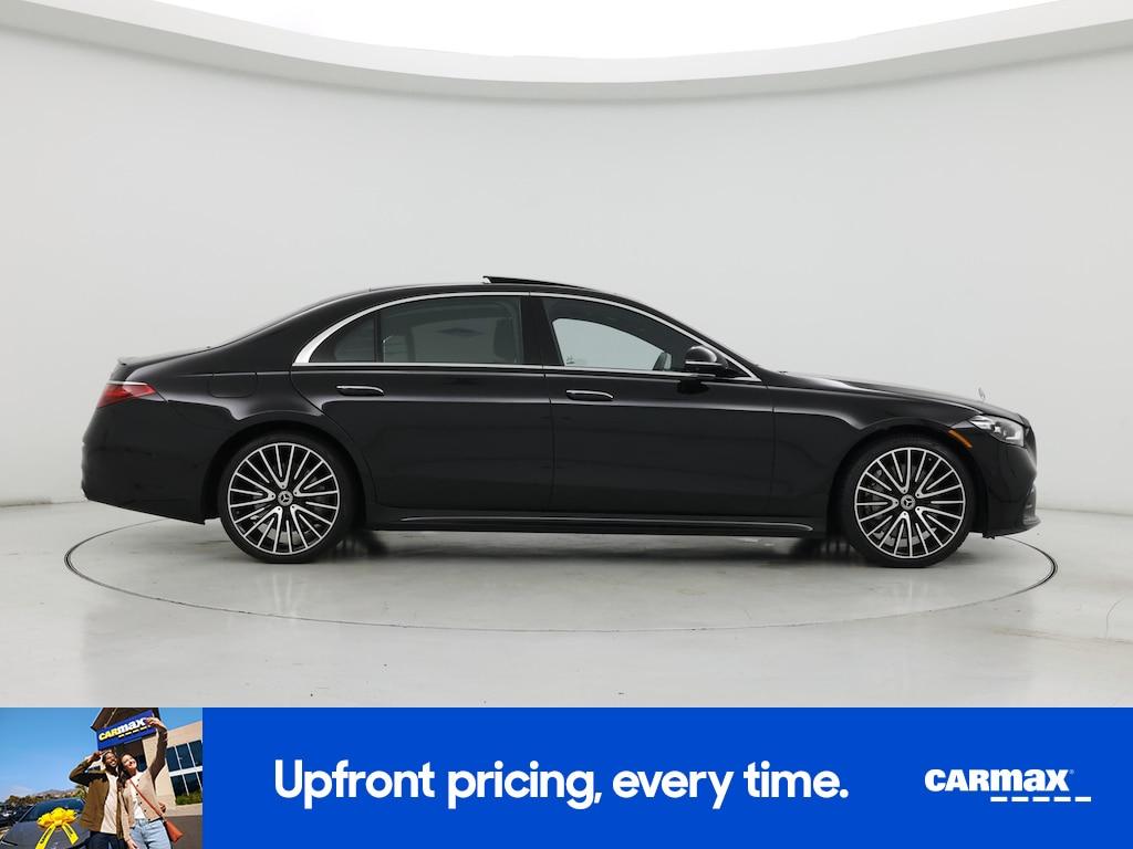 used 2022 Mercedes-Benz S-Class car, priced at $69,998