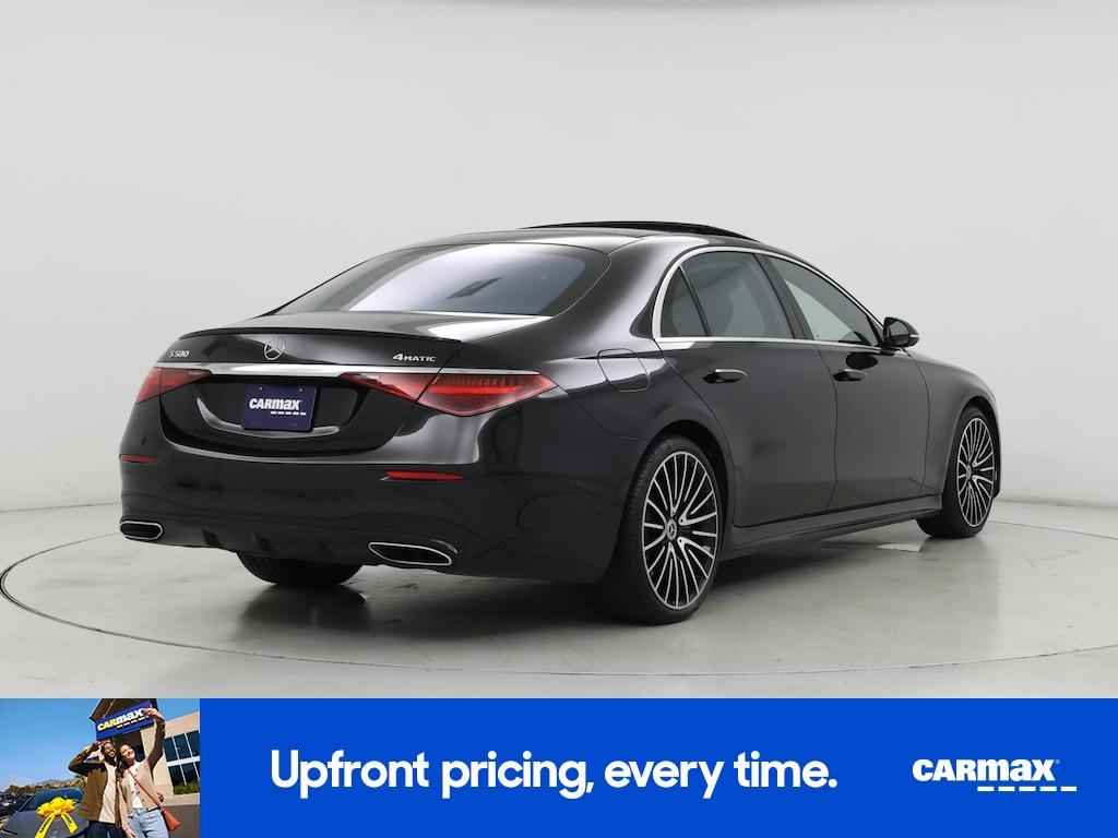 used 2022 Mercedes-Benz S-Class car, priced at $69,998