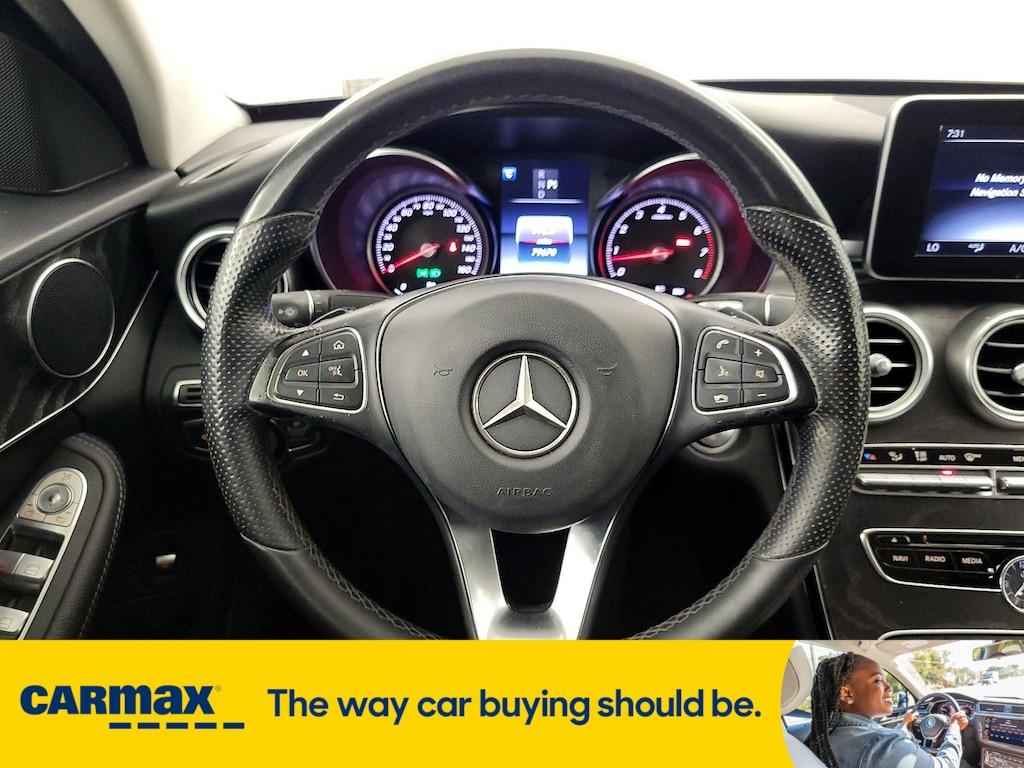 used 2017 Mercedes-Benz C-Class car, priced at $16,998