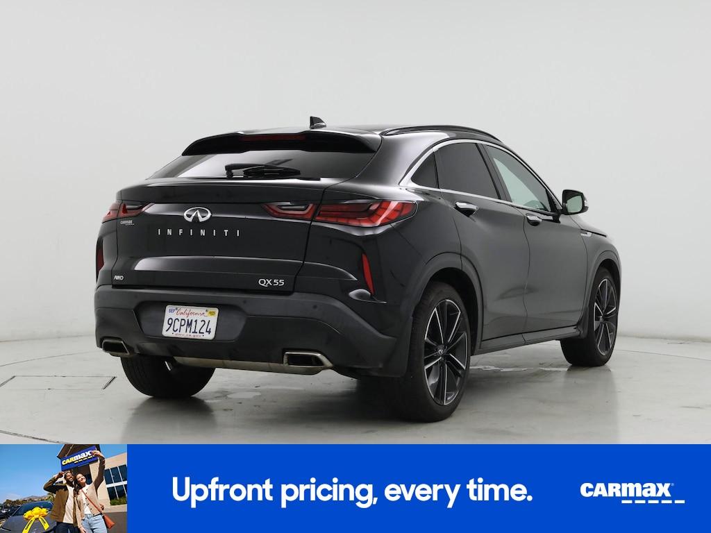 used 2022 INFINITI QX55 car, priced at $25,998