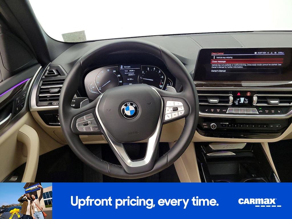 used 2022 BMW X3 car, priced at $29,998
