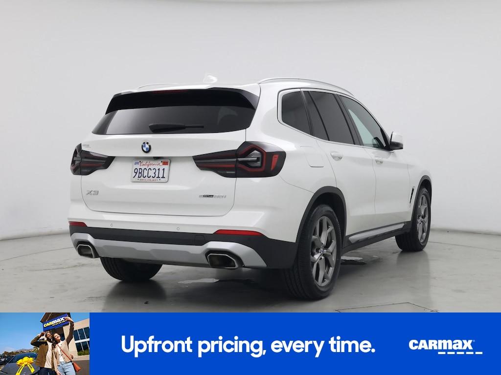 used 2022 BMW X3 car, priced at $29,998