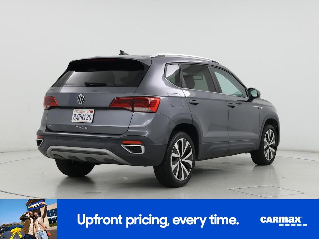 used 2022 Volkswagen Taos car, priced at $17,998